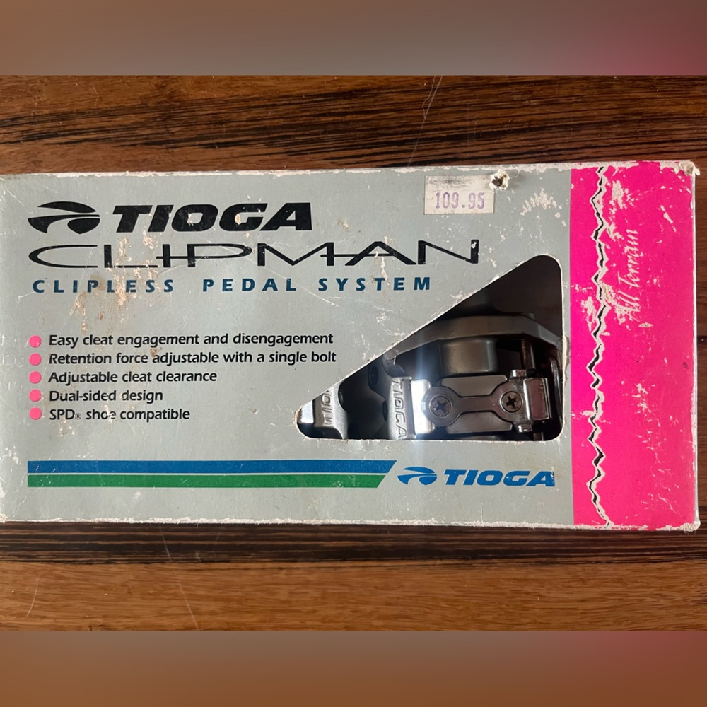 Tioga Clipman clipless bike pedals